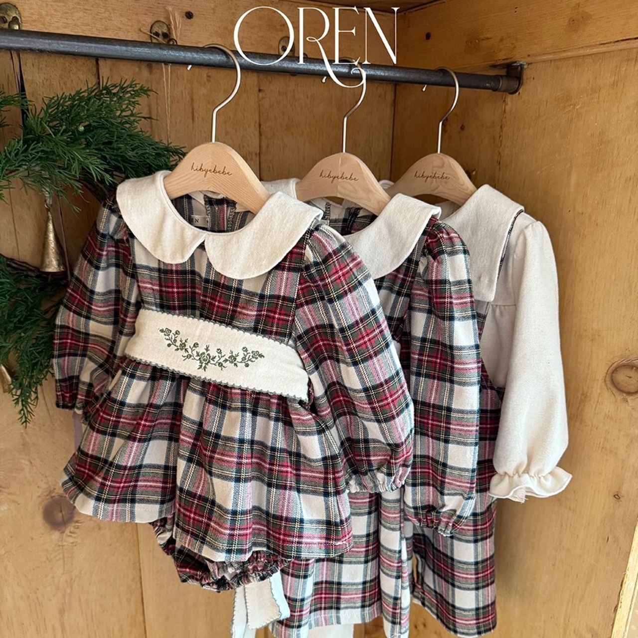 Oren X-mas［取寄］noellia check suit