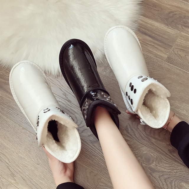 ブーツウィンターベルベットショートレッド 靴 シューズ コットン 冬物 防水 フェイクシューズ5129944651