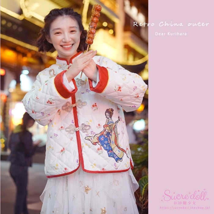 [2color] Retro China Outer