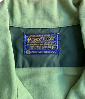 Vintage 60-70s M Wool shirt -PENDLTON-