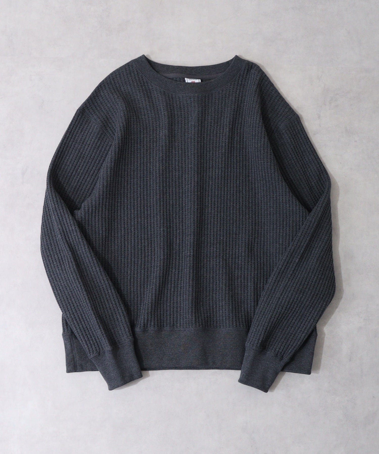 ビッグワッフルBIG SIZEクルーネック #JD042-52S | JEMORGAN ONLINE STORE