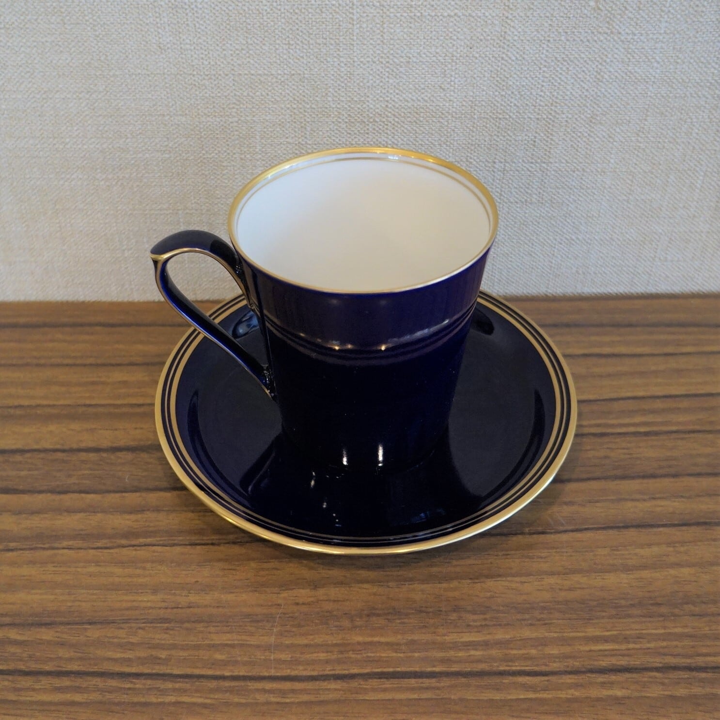 香蘭社 カップ＆ソーサー（ルリ色） | 純喫茶家具の村田商會