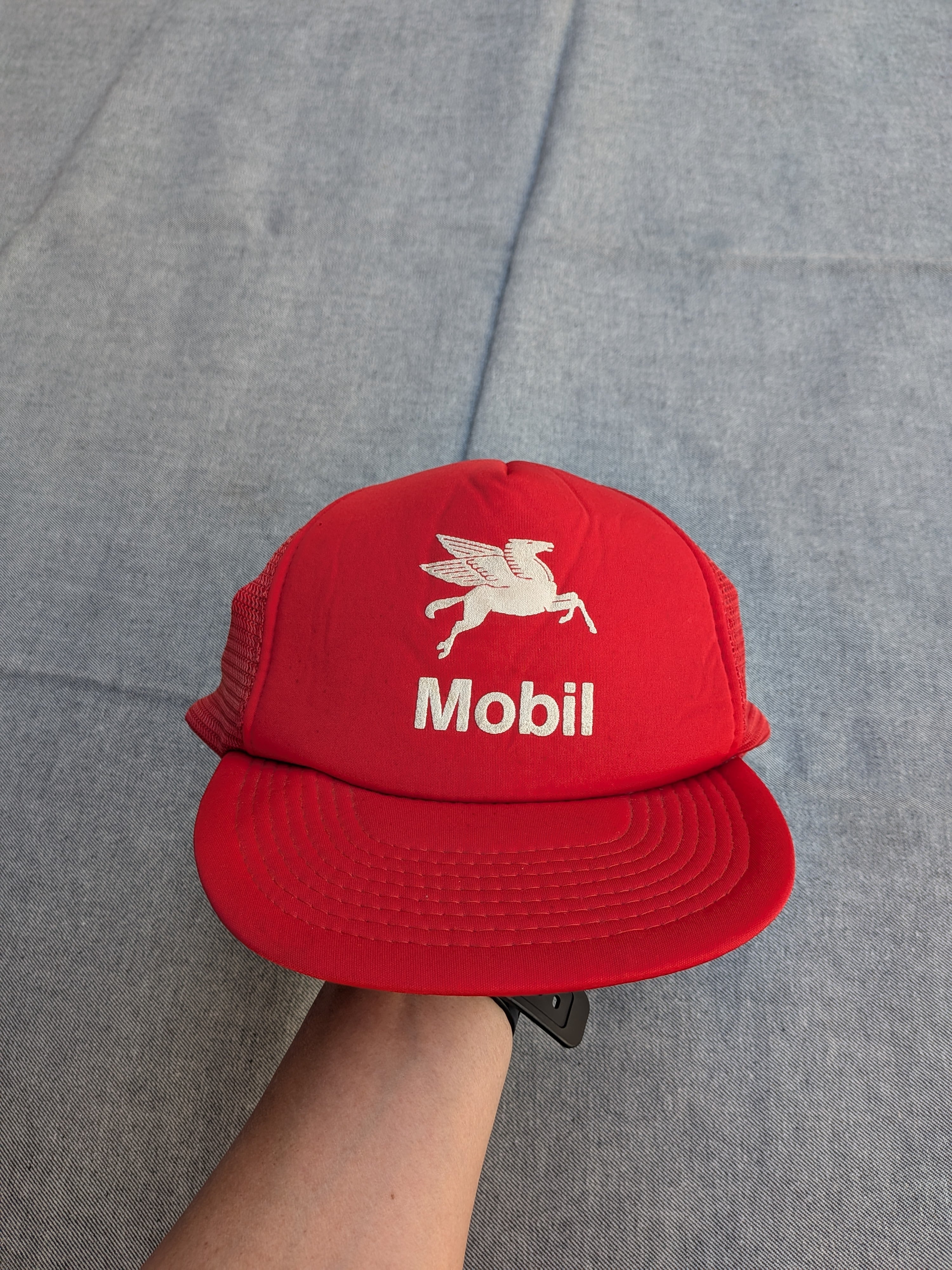 80s mobil flying Pegasus mesh cap 小岩店