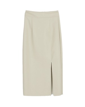 フェイクレザースリットタイトスカート 2color A0719