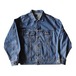80's vintageビンテージ Lee デニムジャケット　XL カナダ製　インディゴ 商品写真1
