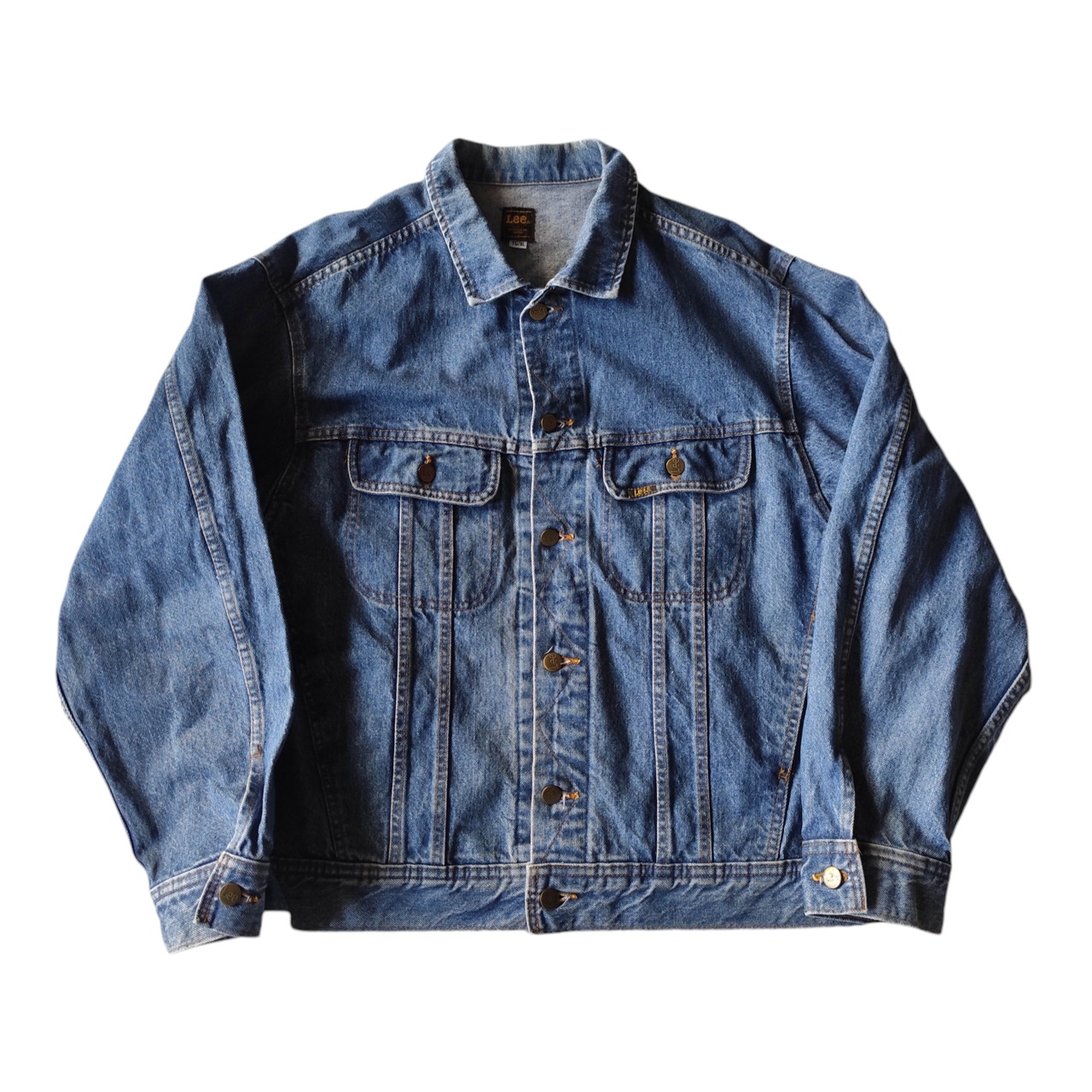 80's vintageビンテージ Lee デニムジャケット XL カナダ製 インディゴ