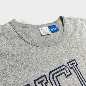 【champion】USA製 UCLA カリフォルニア大学 カレッジロゴ T1011 HEAVYWEIGHT ヘビーウェイト 半袖 Tシャツ L チャンピオン US古着