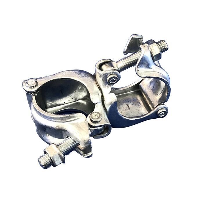 Φ48.6パイプ用クランプ ドブメッキ 直交 30個 海外製造品 認定外 yhk-t 溶融亜鉛メッキ仕上げ 個人宅配送不可 専用タイプ「φ48.6パイプ」に対応しています