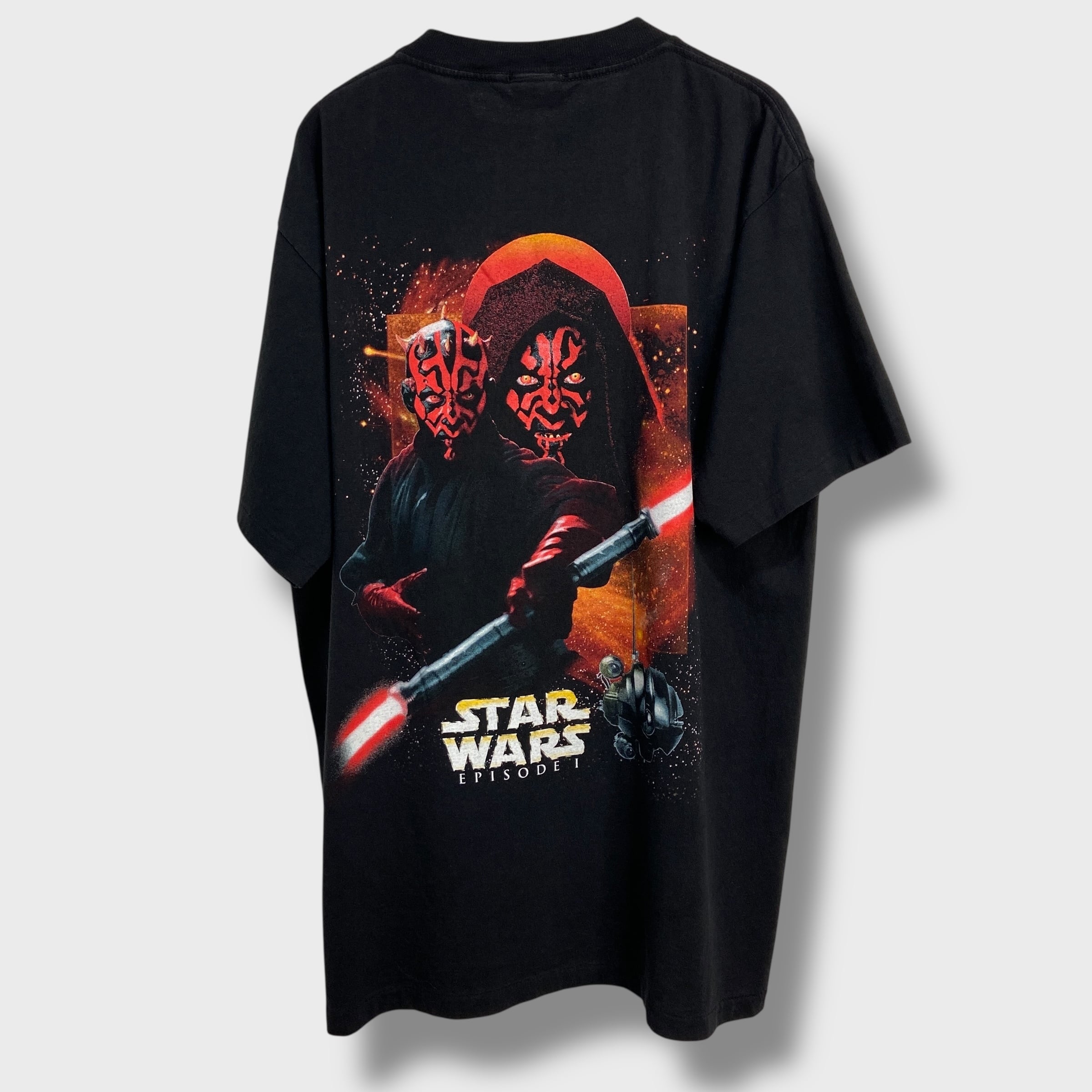 美品 STARWARSエピソード1 ダースモール 両面プリントTシャツ L | 古着