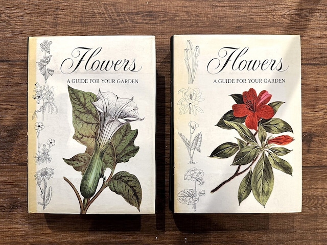 【VW143】Flowers A Guide For Your Garden 2 Volume /visual book