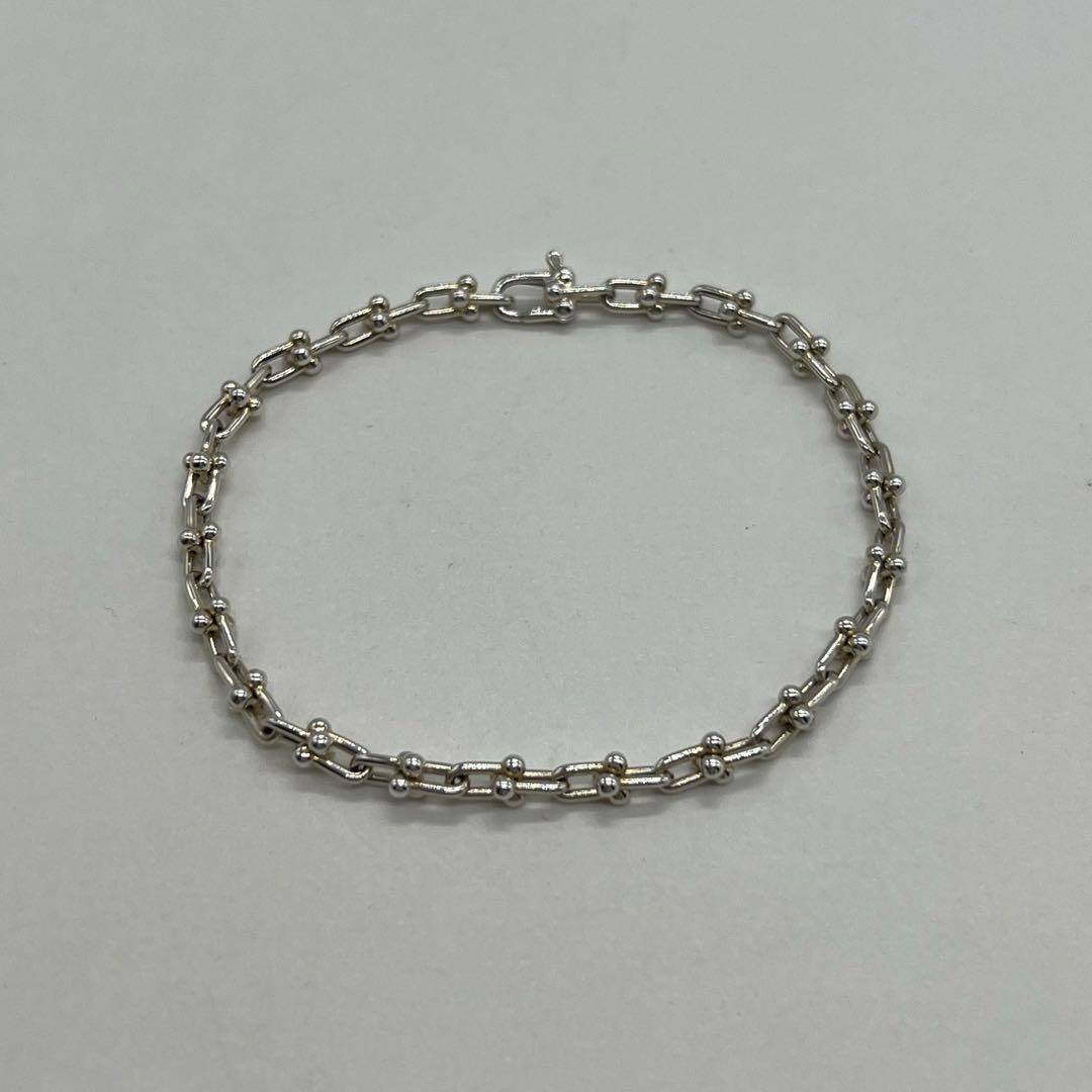 ティファニー TIFFANY ハードウェア マイクロリンク ブレスレット SV