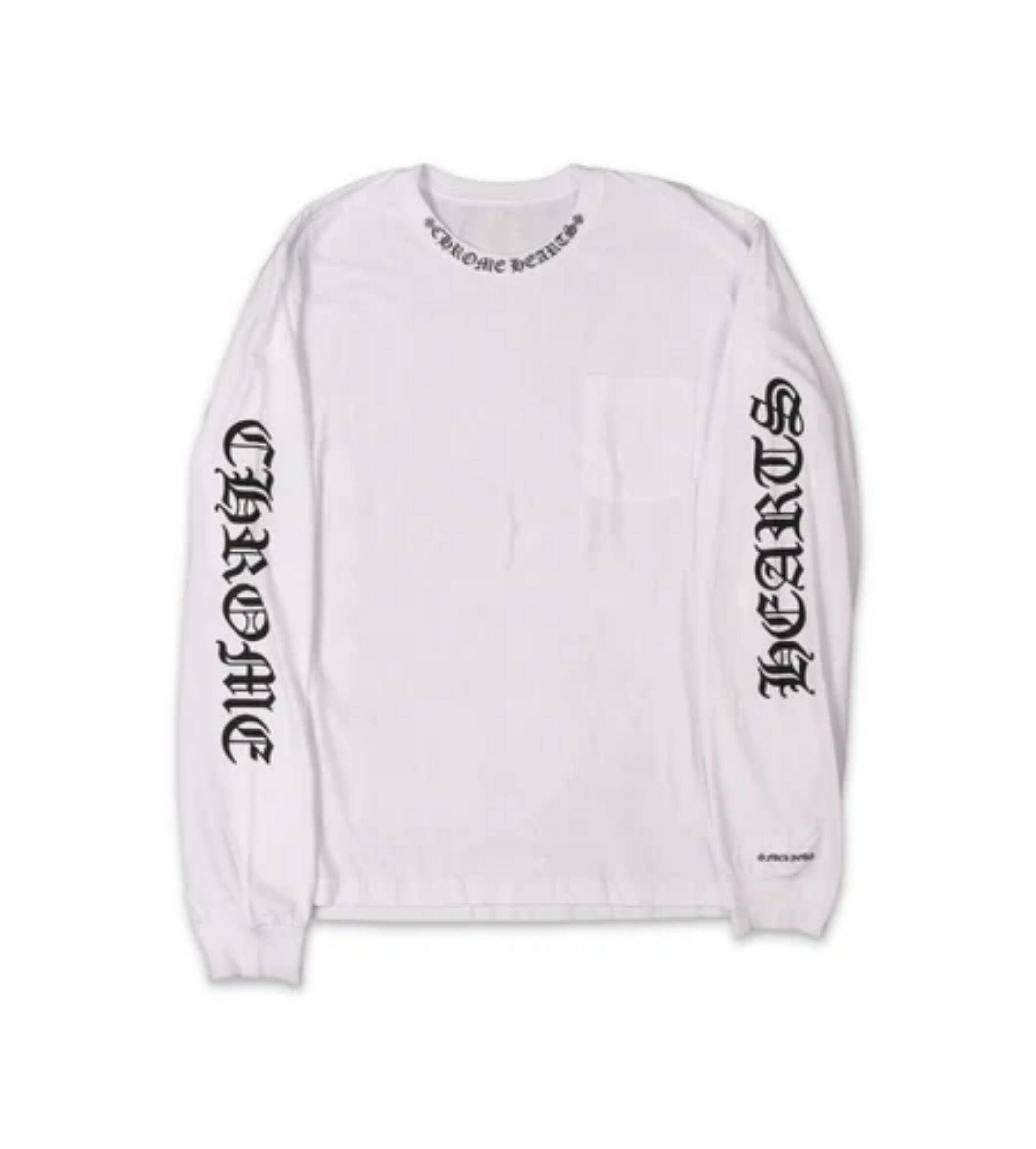 希少◆送料込【CHROME HEARTS】トリプルクロスロゴ 長袖 Tシャツ クロムハーツ トリプル クロス ロゴ ロンT クロムハーツ