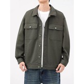 ボタンフロント ワークジャケット af0120