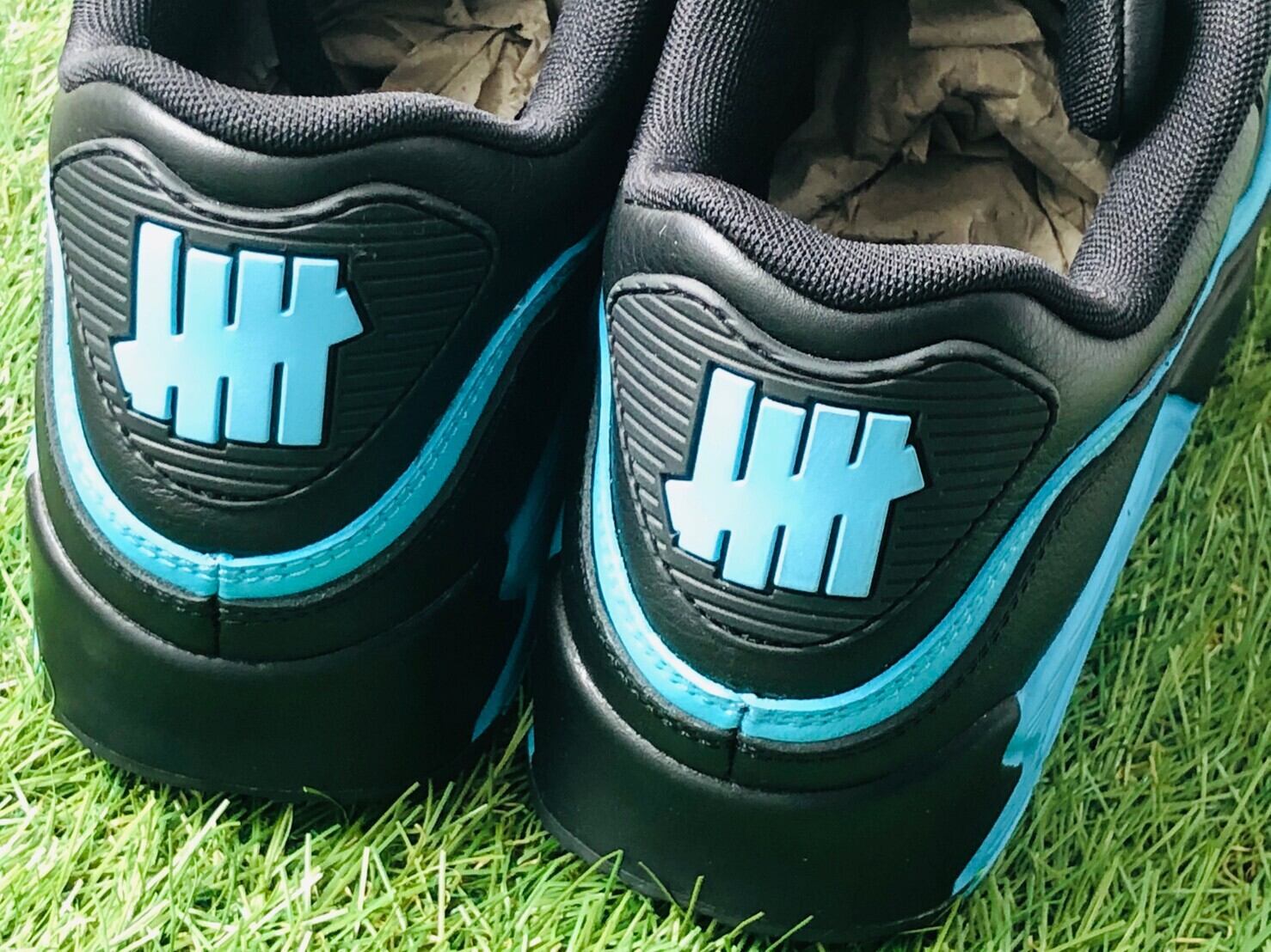 ％OFF NIKE x UNDEFEATED AIR MAX  / UNDFTD BLACK BLUE FURY .5