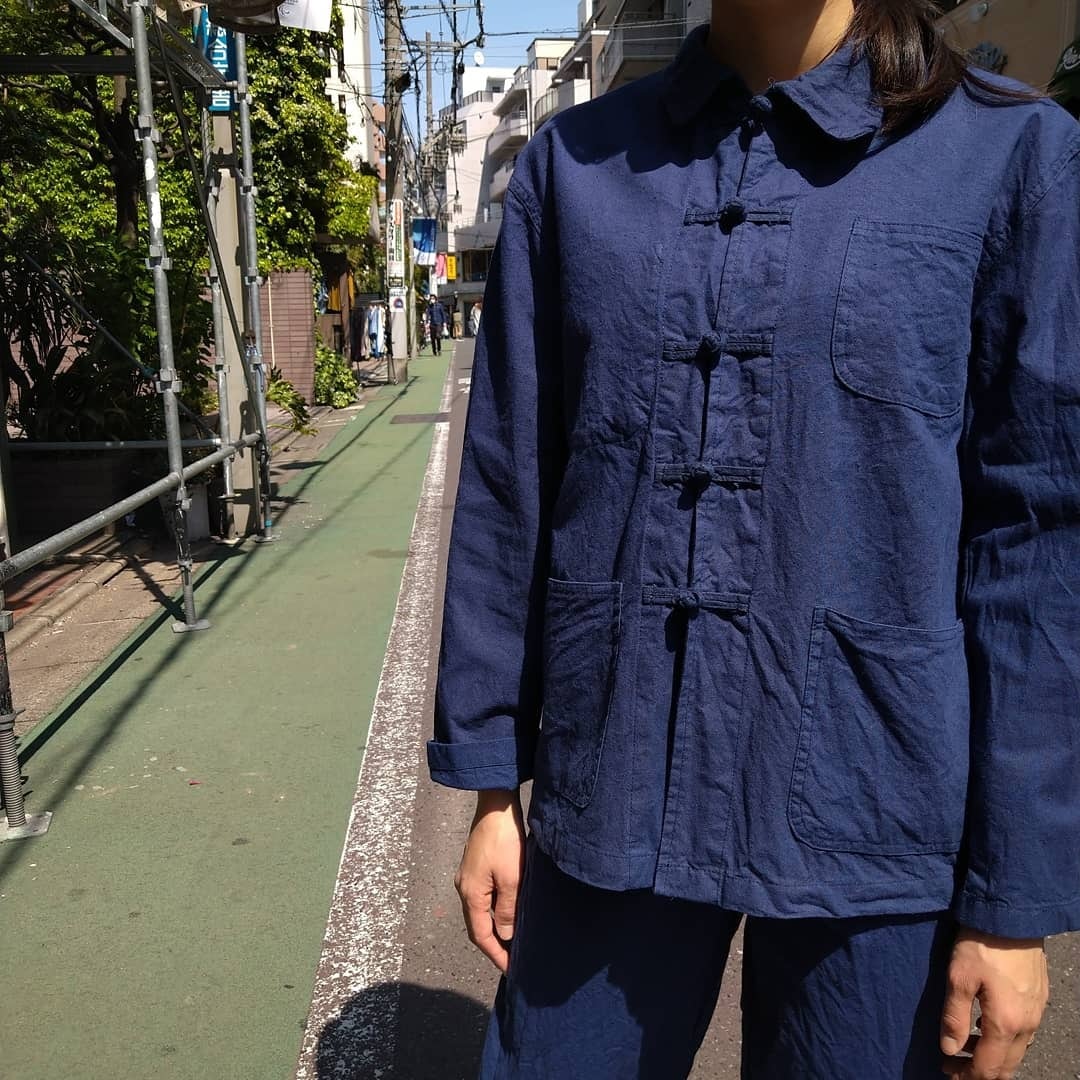 French China setup (navy) フレンチ チャイナ セットアップ | bulan
