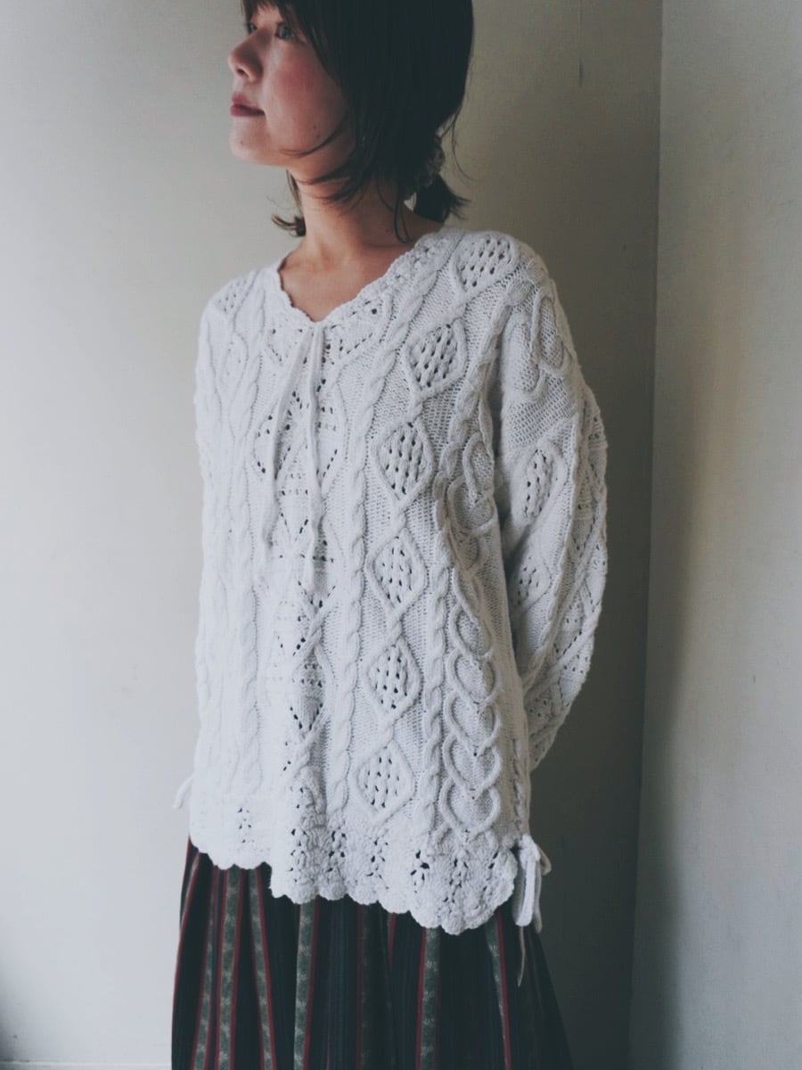 vintage cotton knit