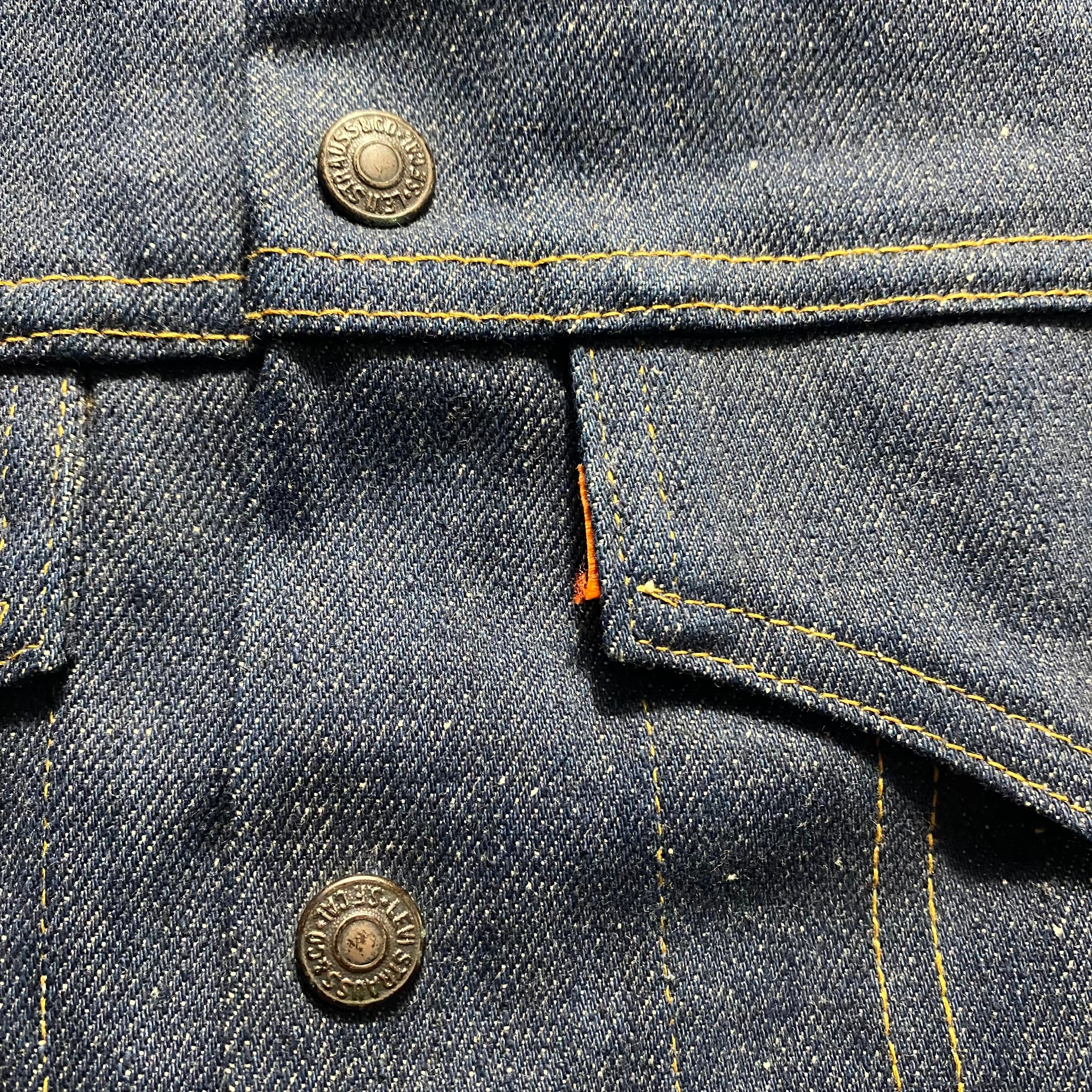 NOS vintage 1970's LEVI'S 70705 denim jacket | NOIR ONLINE