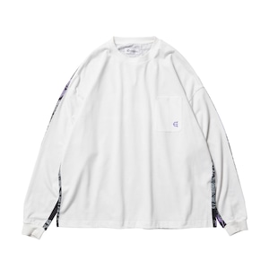 EVISEN  CARD LS TEE WHITE L