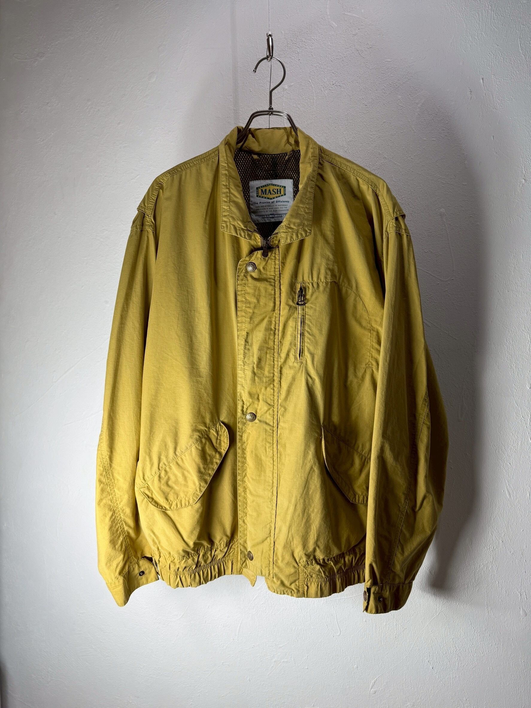 90’s Eur Mustard Nylon Light Jacket