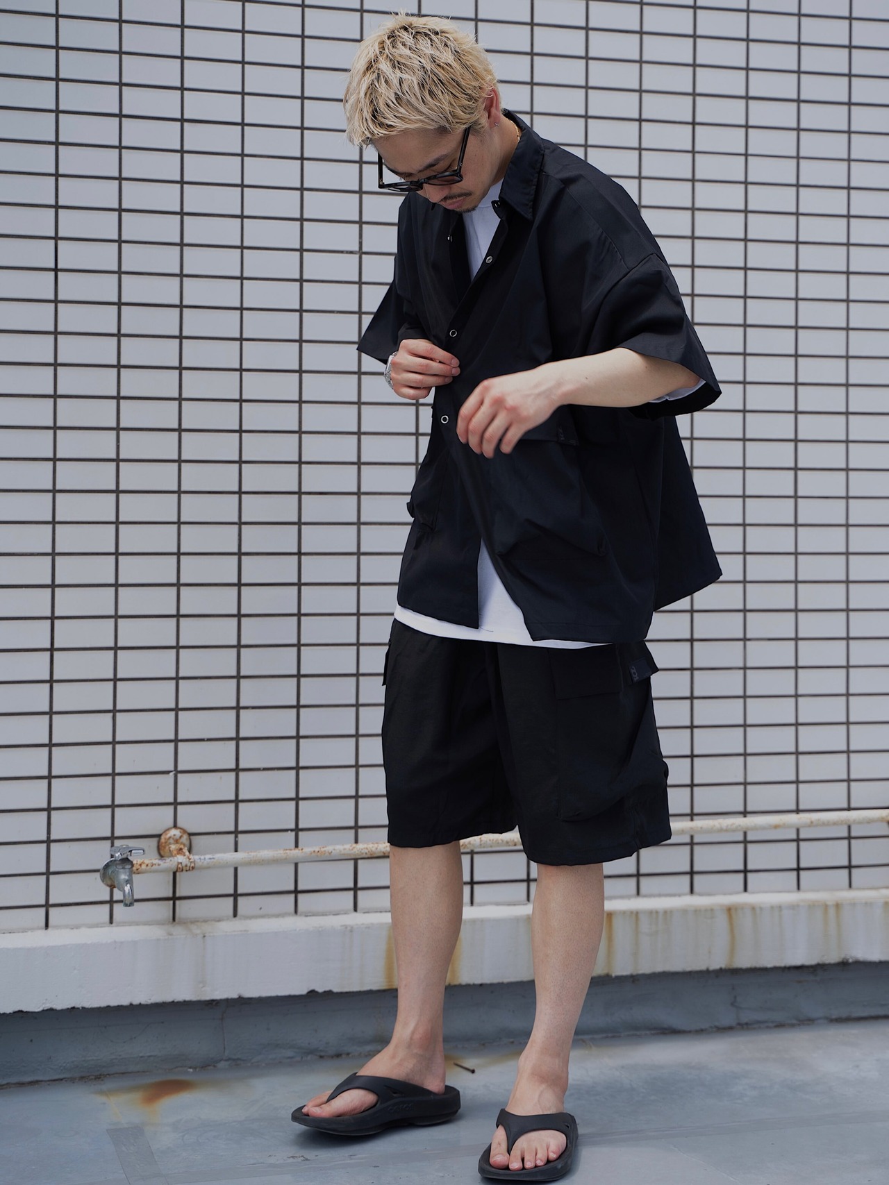 Box shirt/Black