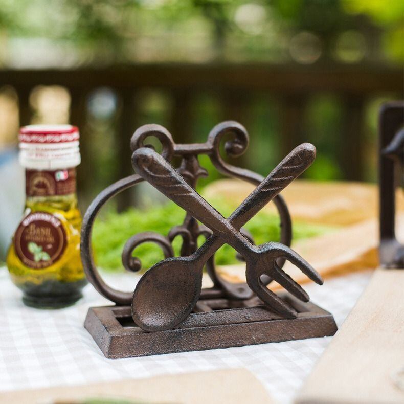 ナプキンホルダー ナプキンスタンド 卓上 収納 鋳鉄 収納ホルダー