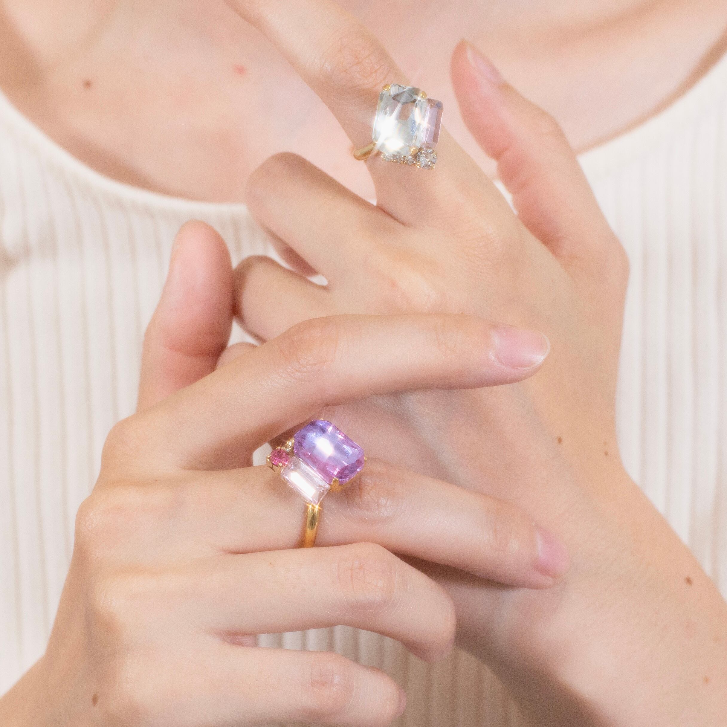 Candy rings (crystal / F size)