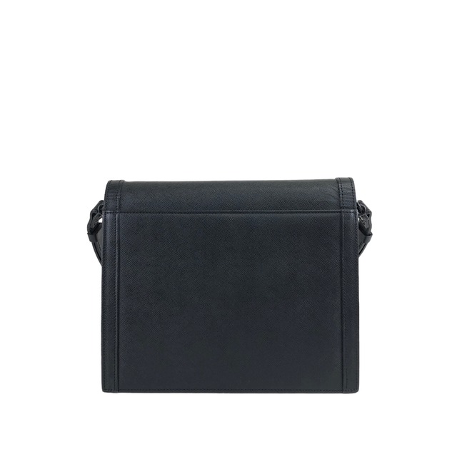 Yves Saint Laurent イヴ・サンローラン YSLロゴ レザー ハンドバッグ 2WAY ショルダーバッグ ブラック vintage ヴィンテージ オールド ffwsya