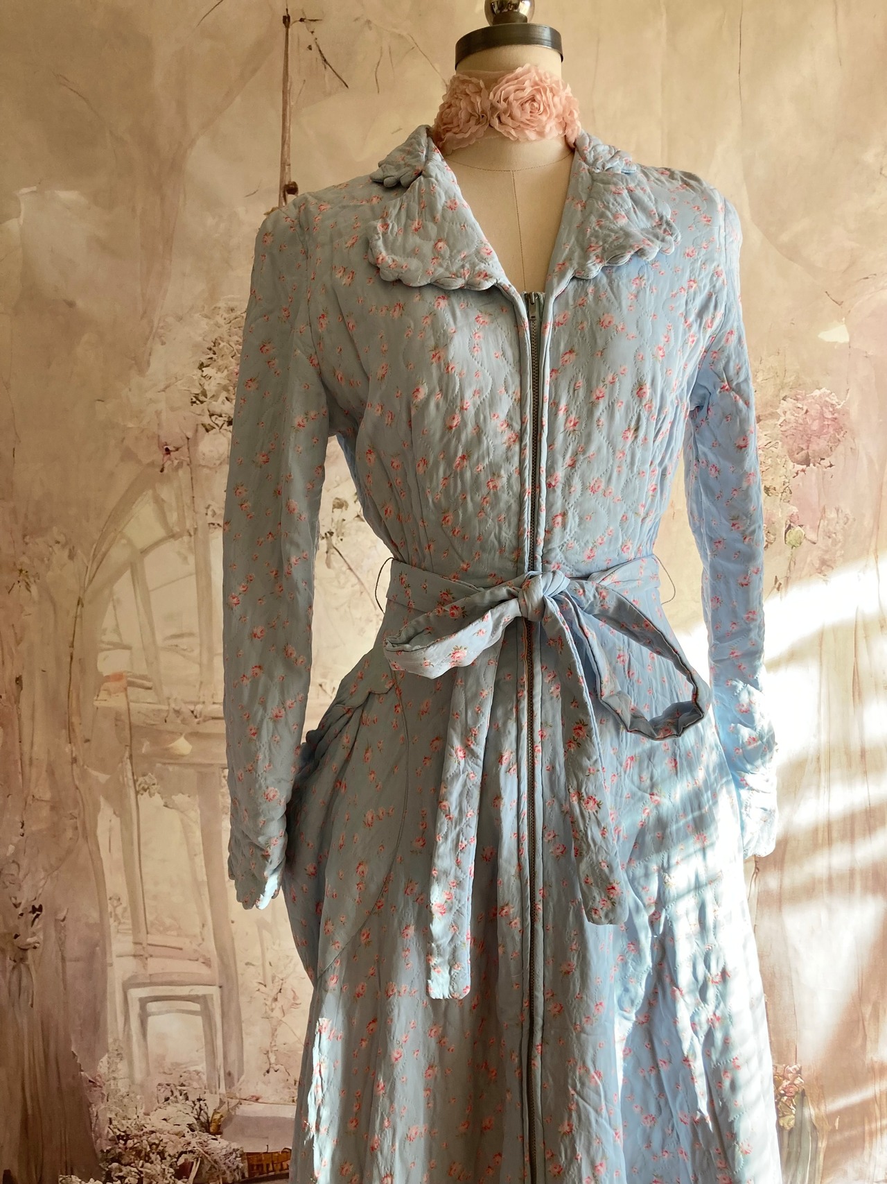 50s Bed Coat | Reverie Vintage