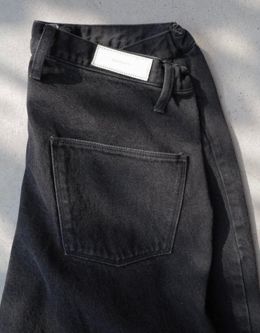 ブラック再販 】edit clothing ROUGH DENIM (ラフデニム) | SLOW