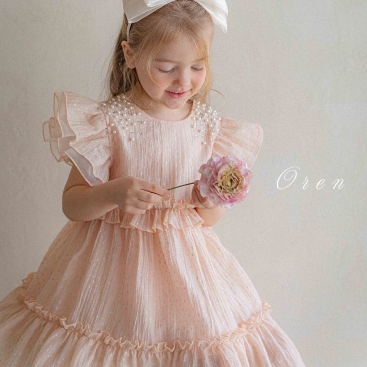 [Oren] Roelpearl Dress / [오렌] 로엘펄원피스