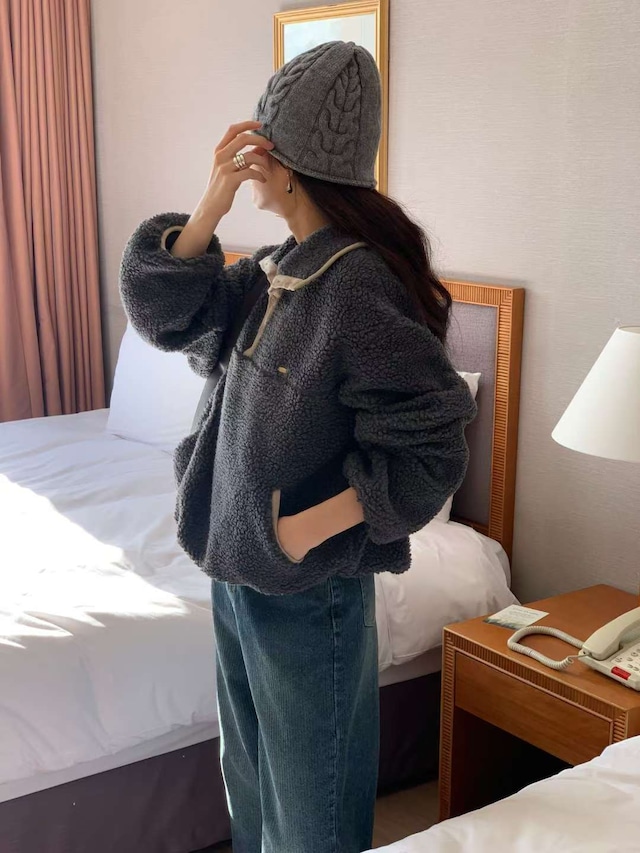 (予約) AREING / Monchouchou anorak jumper 3color