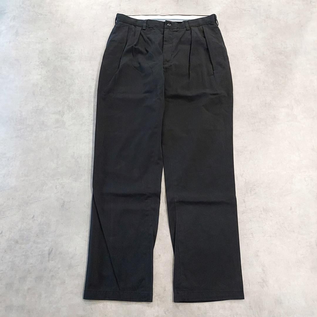 ポロ ラルフローレン W36 ポロチノ チノパン ボトム 黒 古着 14931 | fuufu