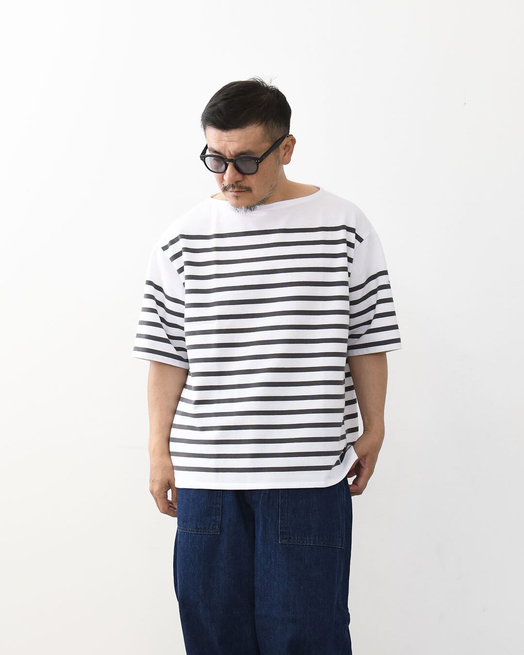 ORCIVAL [オーチバル・オーシバル] Russel Wide Boat Neck S/S P.O.