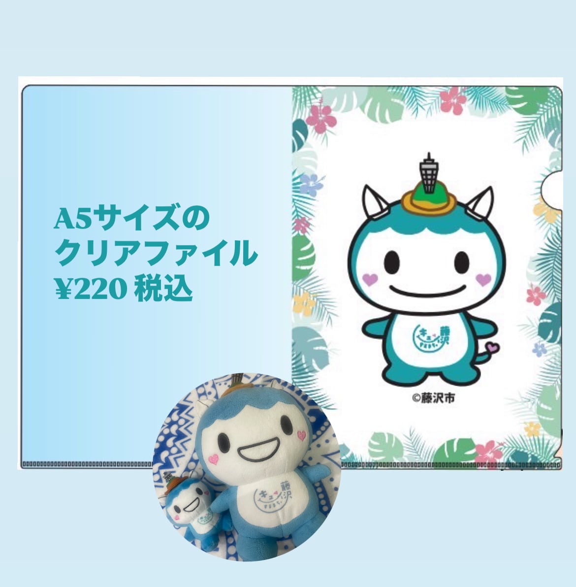 ふじキュン♡A5クリアファイル | SUN湘南ギフト