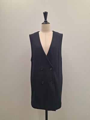 【SAMPLE SALE】ダブルカルゼストレッチジレ(ブラック)