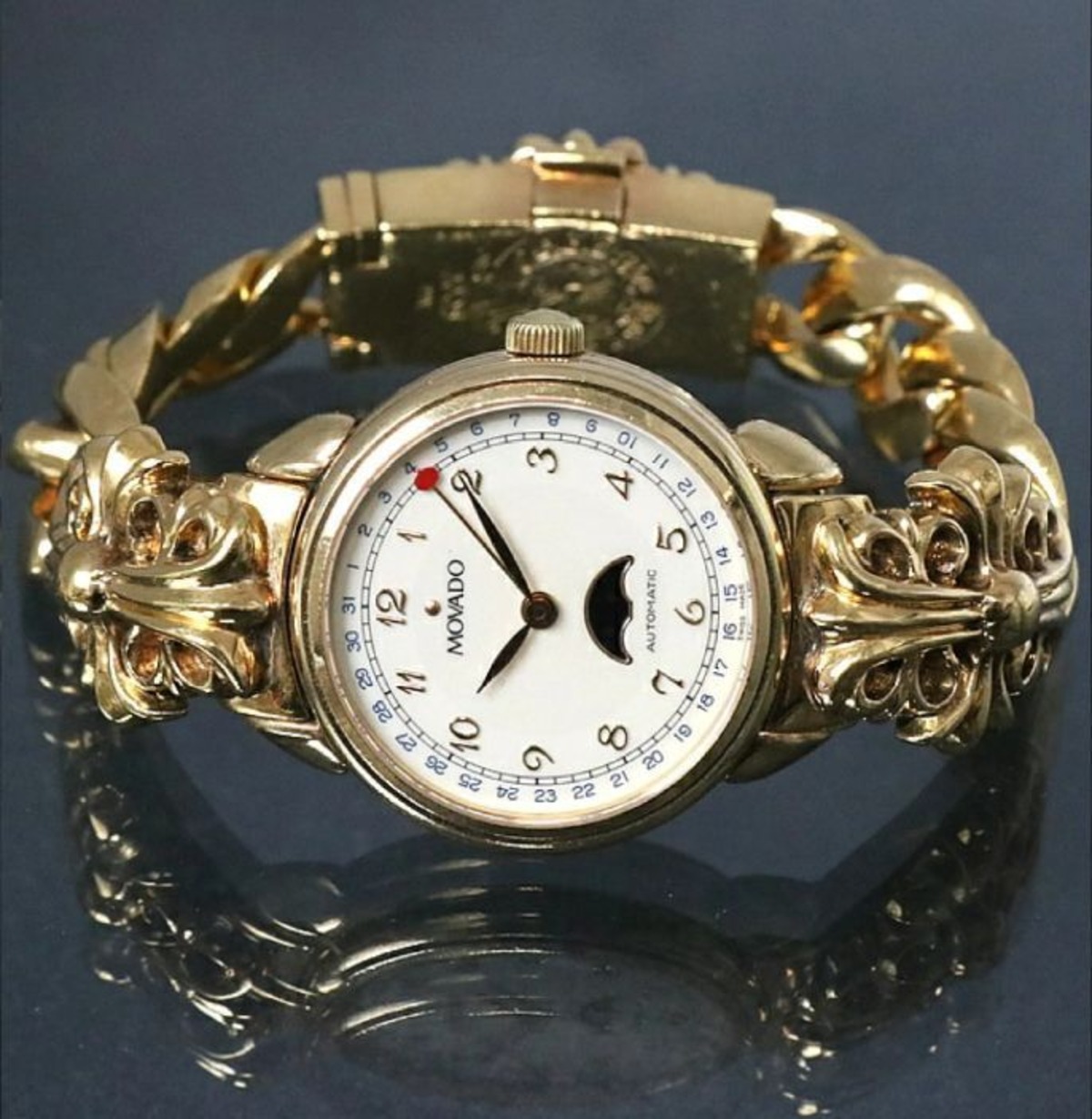 CHROME HEARTS クロムハーツ 22K キーパー ウォッチ バンド ブレス