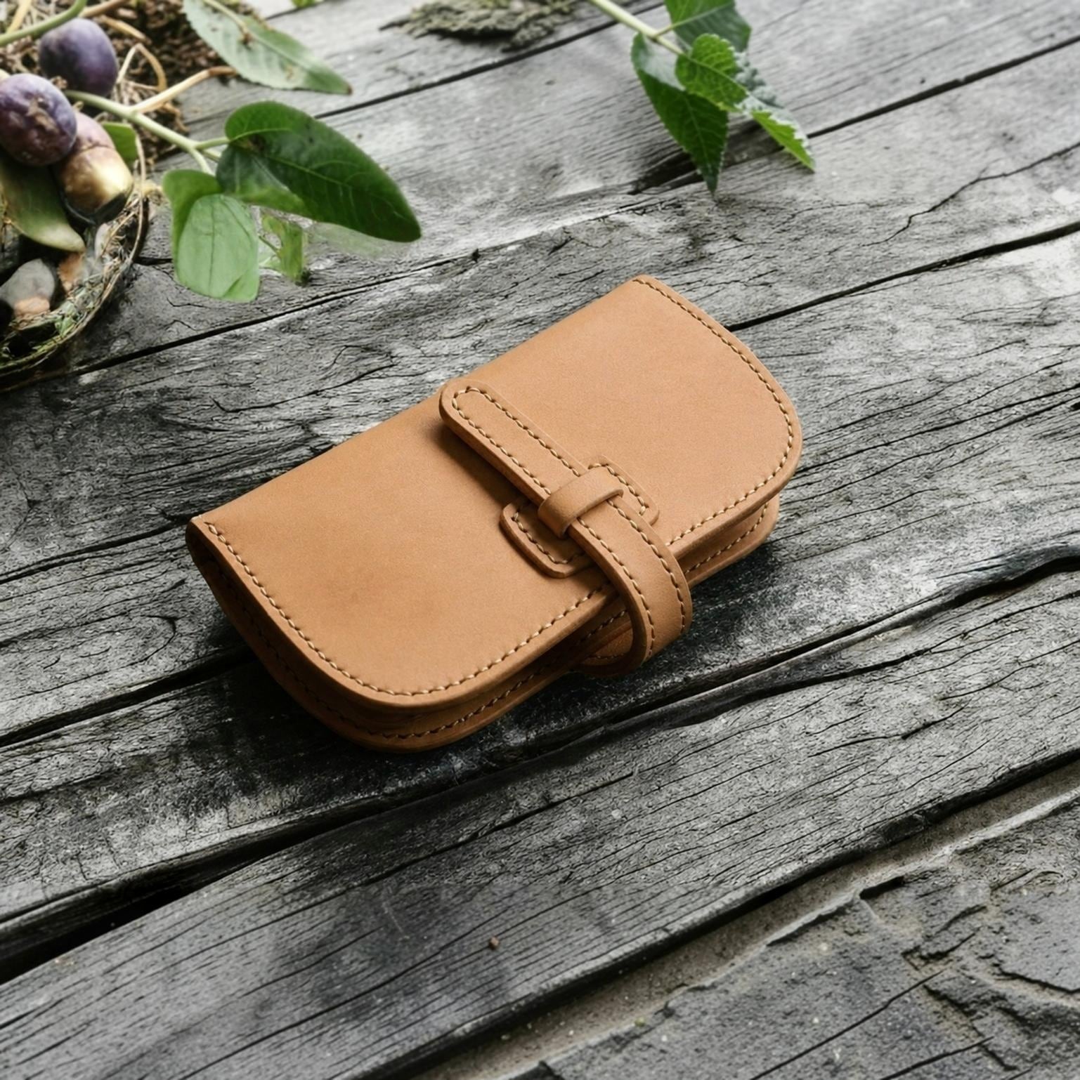受注製作】本革曲線スマホケース 多種類対応 | Babylonica Leather Craft