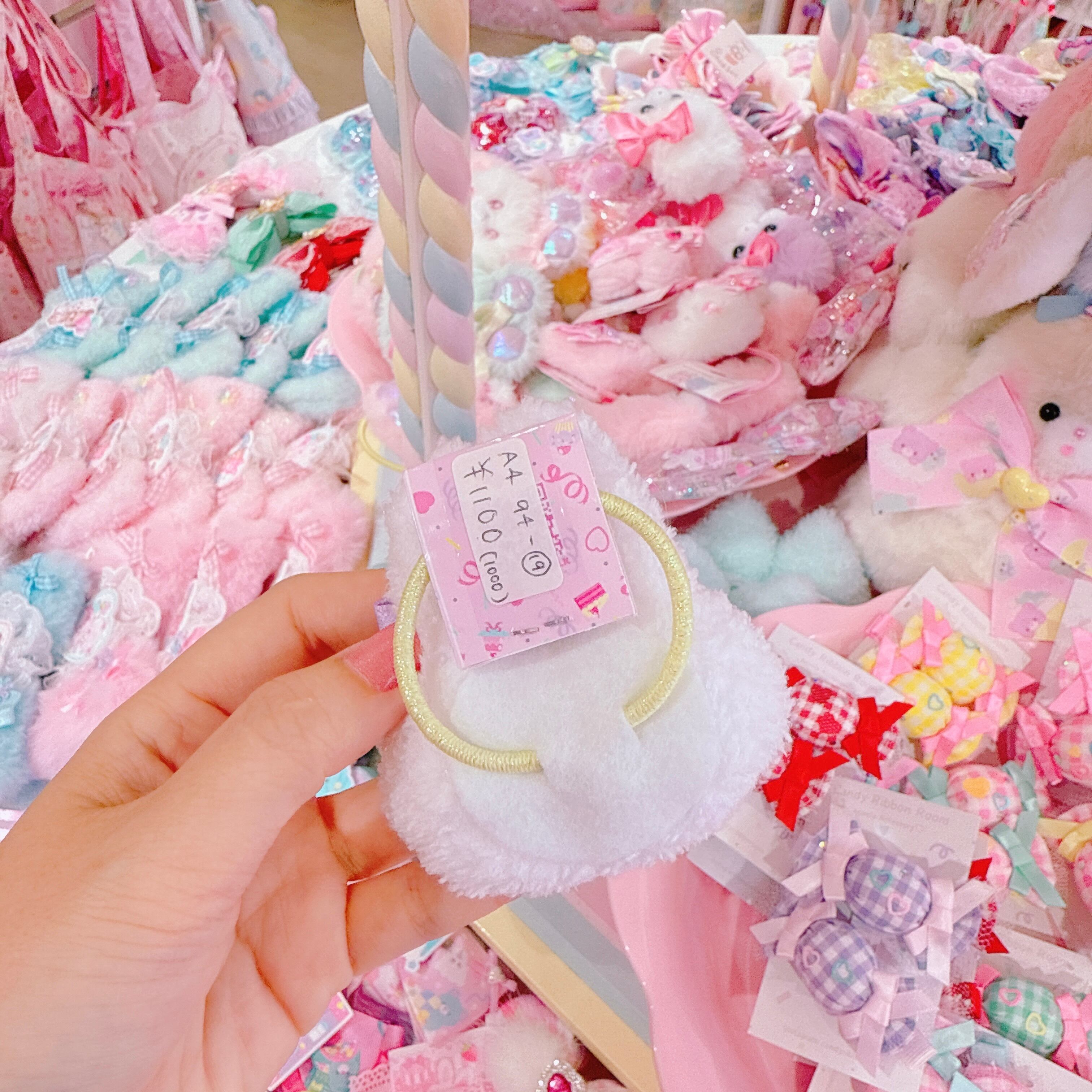 【A4】94-19ぬいぐるみヘアゴム