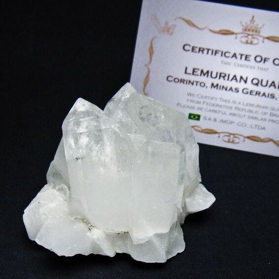 水晶 クラスター 原石 ブラジル ミナスジェライス州 コリント産 レムリアンシード 一点物 おまかせ便 172-4170