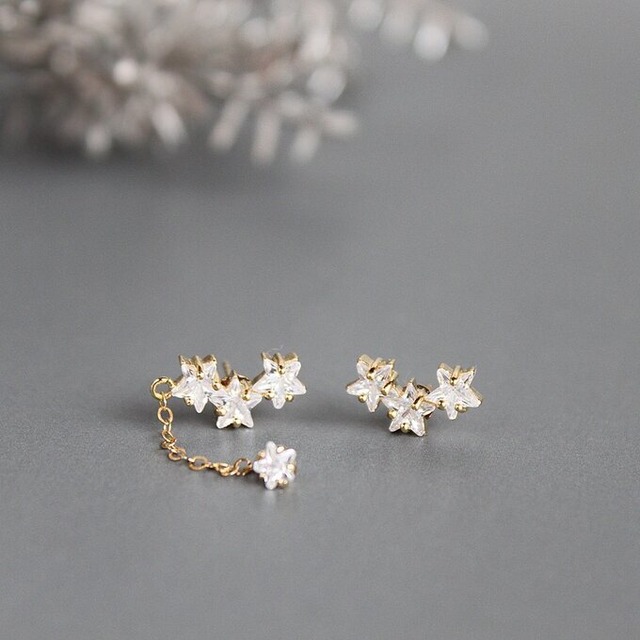 Milky Way ～ 輝く星のピアス / イヤリング｜14Kgf or SLV925