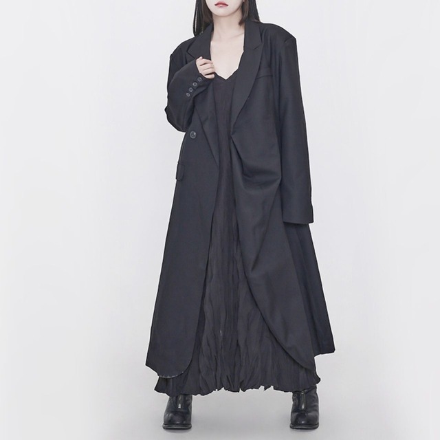 Loose silhouette mode trench coat C0990