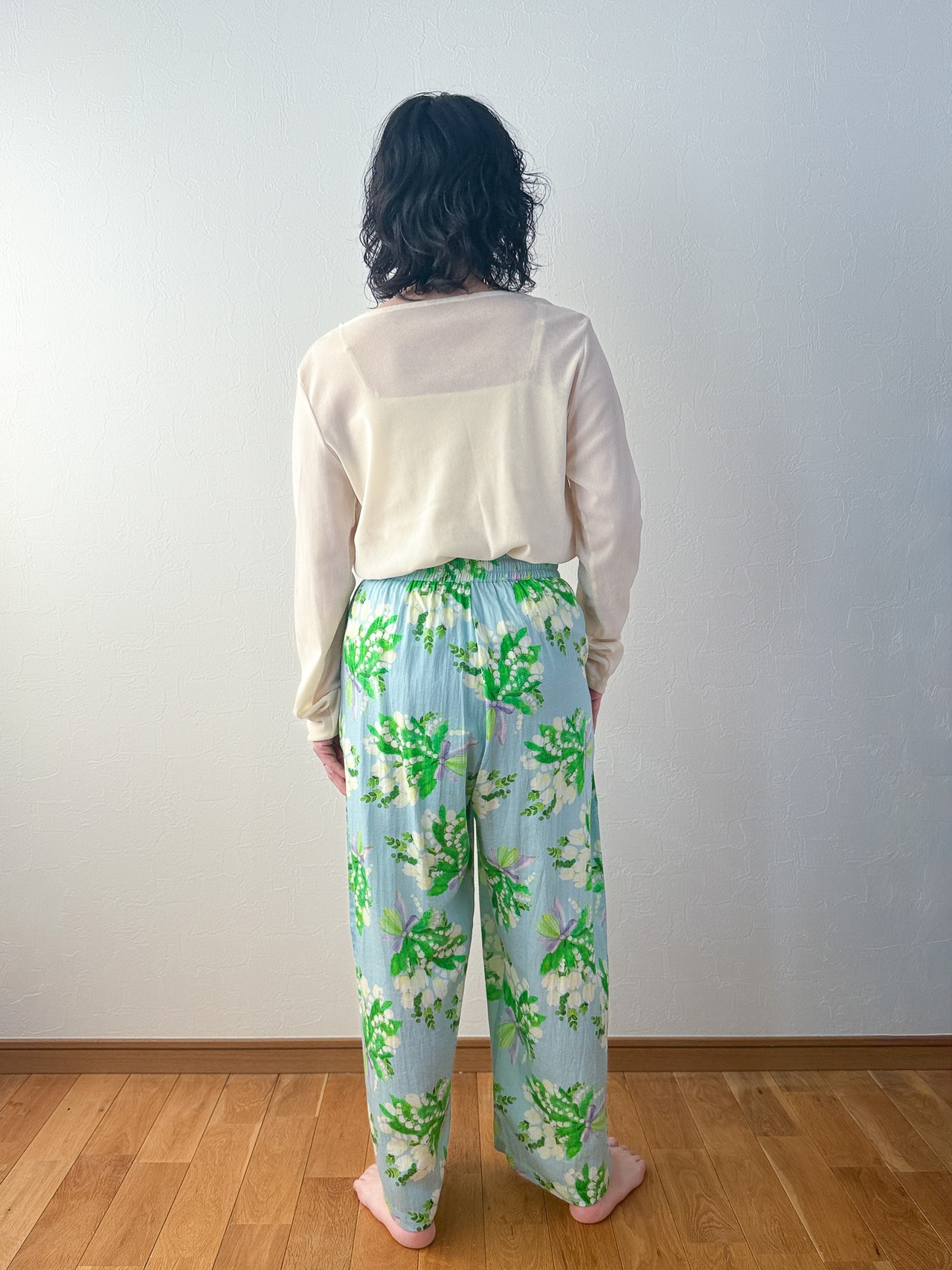 すずらん｜ オーガニックコットンワイドパンツ