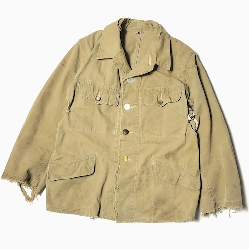 Vintage 40's Grunge Militaty Uniform Jacket