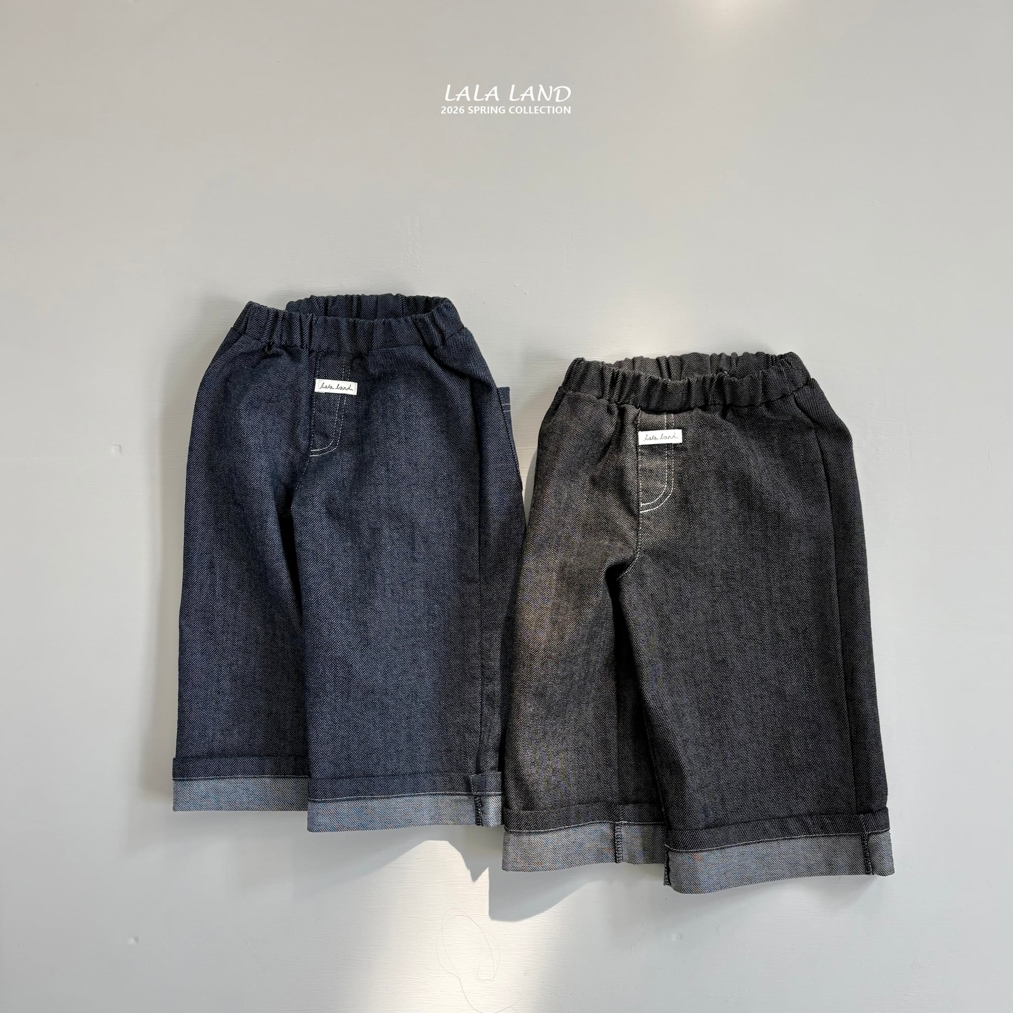 【予約】Roll-Up Stitch Denim