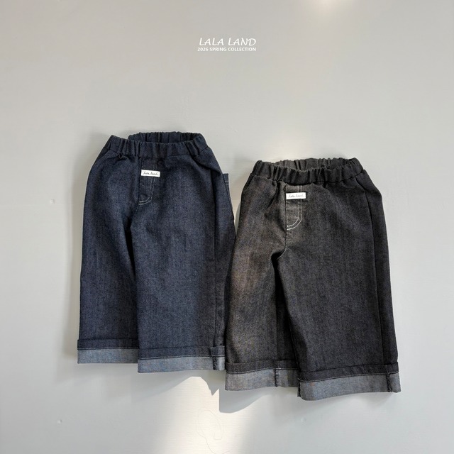 【予約】Roll-Up Stitch Denim
