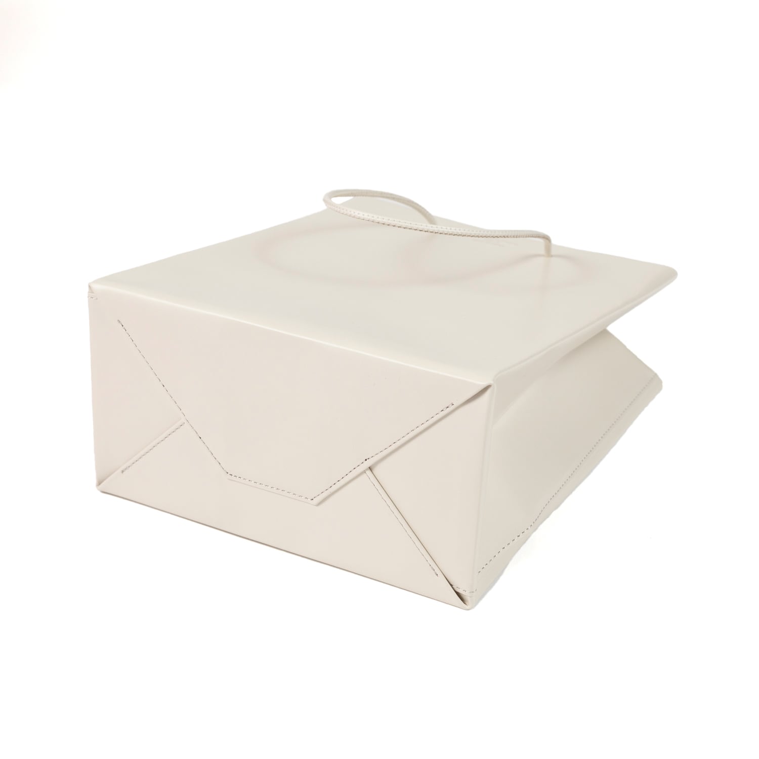 Leather Paper Bag M - Off White | UNKNOWN PRODUCTS（アンノウン