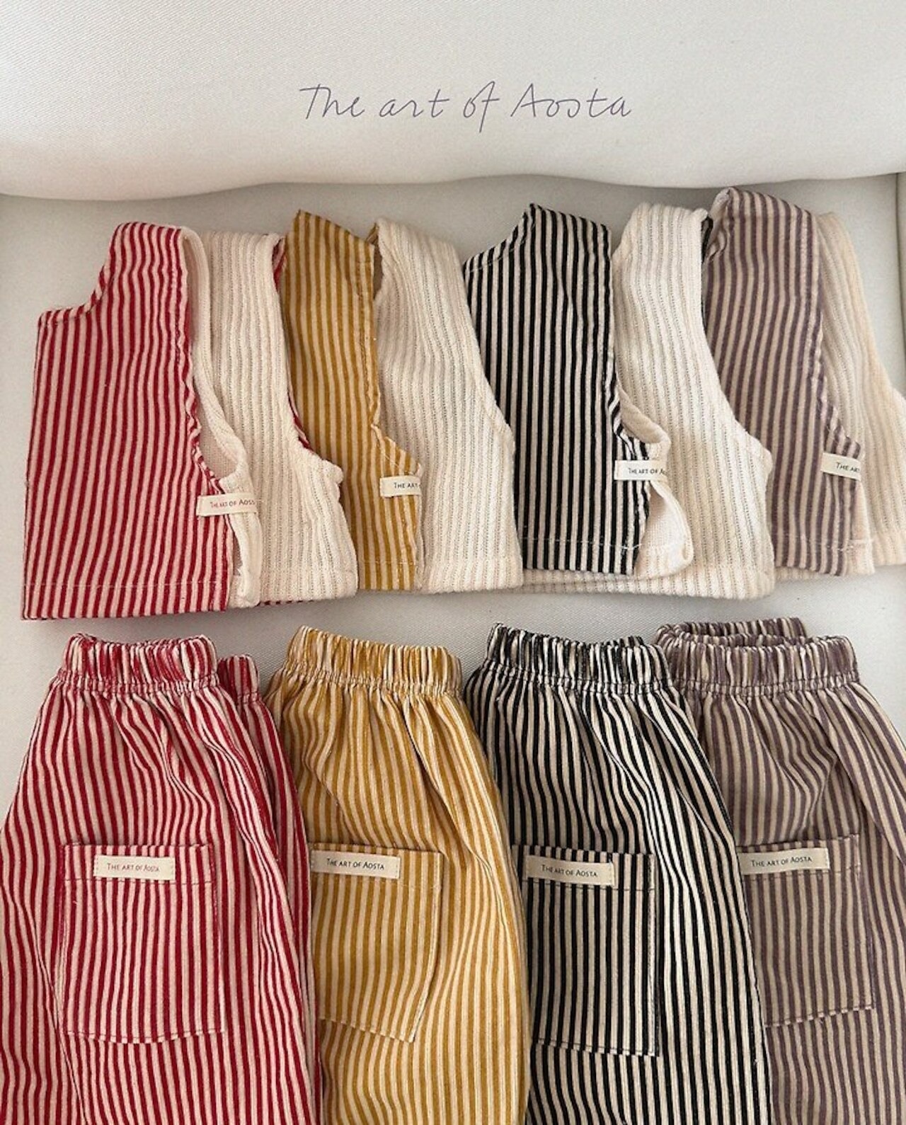 韓国子供服 / 26Autumn / Aosta / ルイスパンツ / 秋服 *S~XXL*