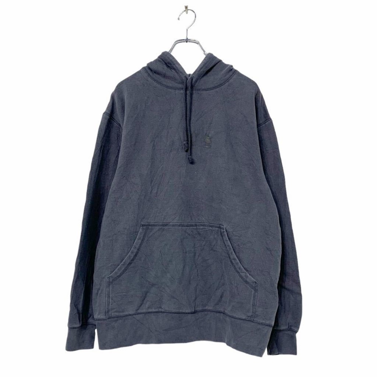 L.L.Bean スウェット 無地 パーカー フーディー M グレー エルエル 