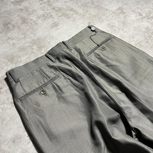 00s BALENCIAGA slacks gray w32 詳細写真12