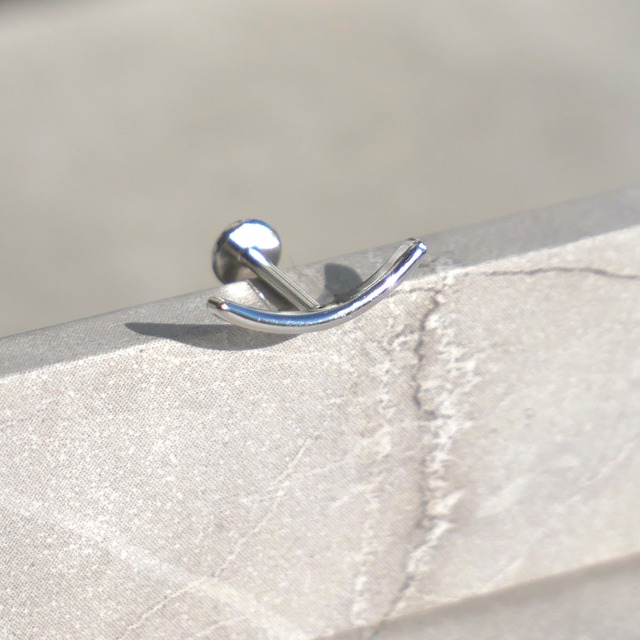 smile silver pierce [ｼﾙﾊﾞｰｶﾗｰ]